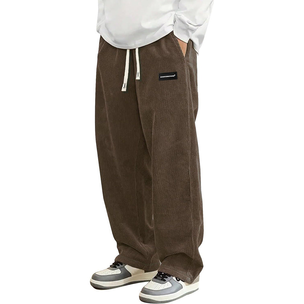 New loose-fitting athletic sweatpants, versatile long pants.